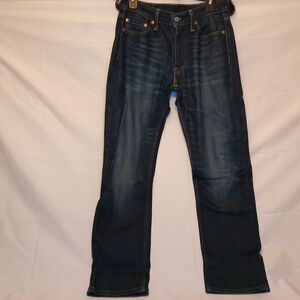 Levi's 514 Blue Bootcut Jeans with Classic Style